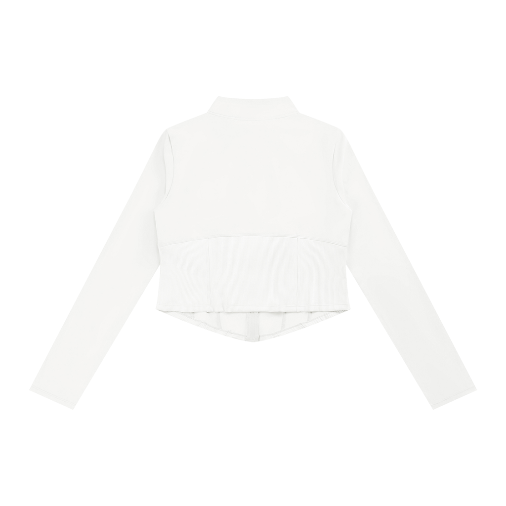 Ivyail Slim Fit Full-Zip Yoga Jacket