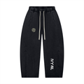 Ivyail Mineral Wash Barrel Leg Pants