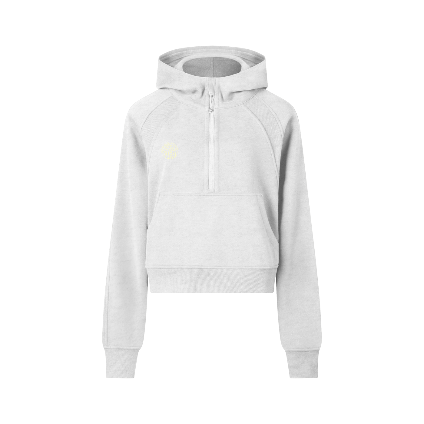 Ivyail Cropped Half-Zip Hoodie