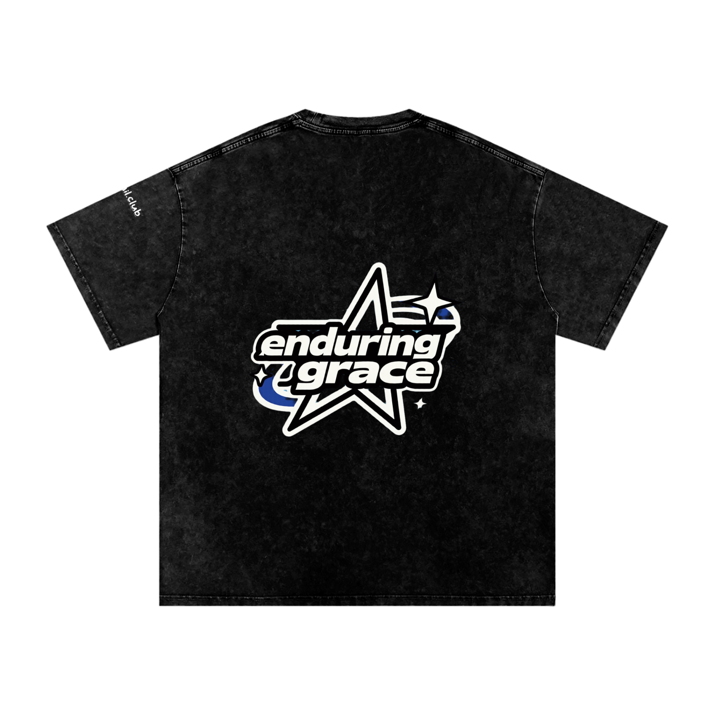 Ivyail Washed Oversized Cotton T-Shirt