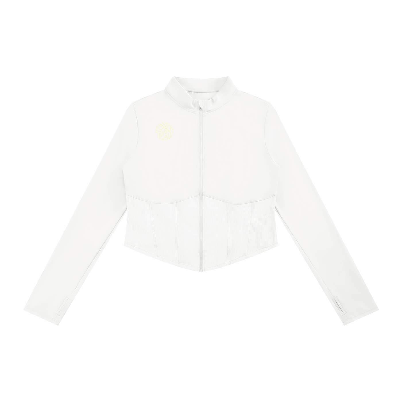 Ivyail Slim Fit Full-Zip Yoga Jacket