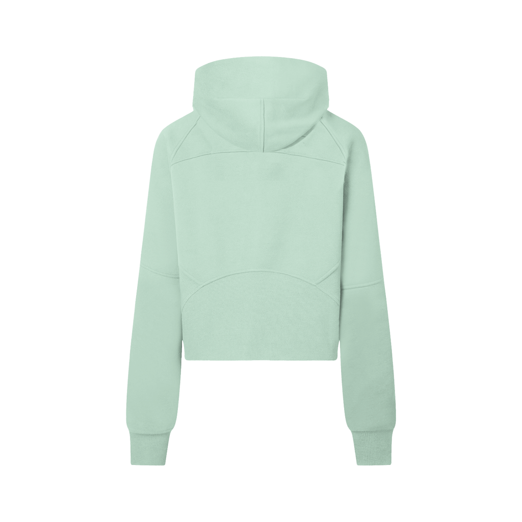 Ivyail Cropped Half-Zip Hoodie
