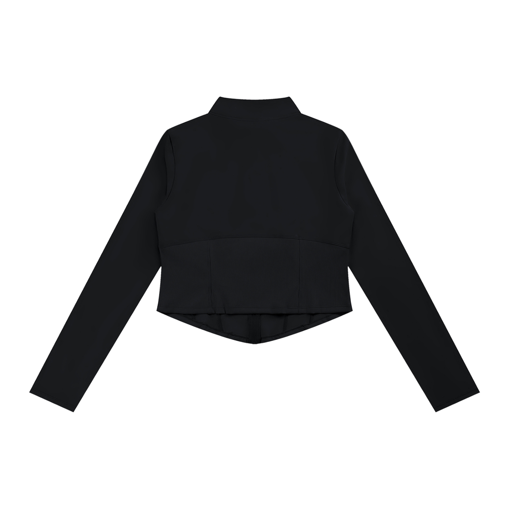 Ivyail Slim Fit Full-Zip Yoga Jacket