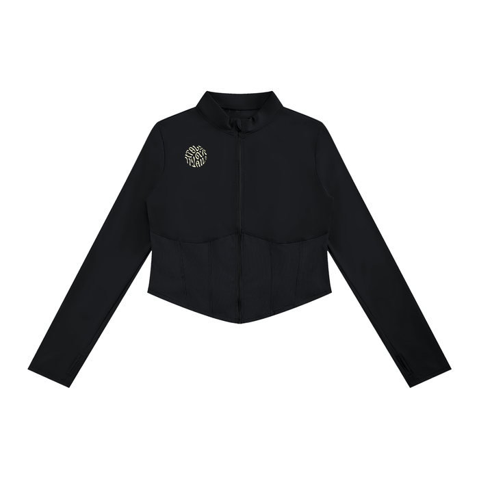 Ivyail Slim Fit Full-Zip Yoga Jacket